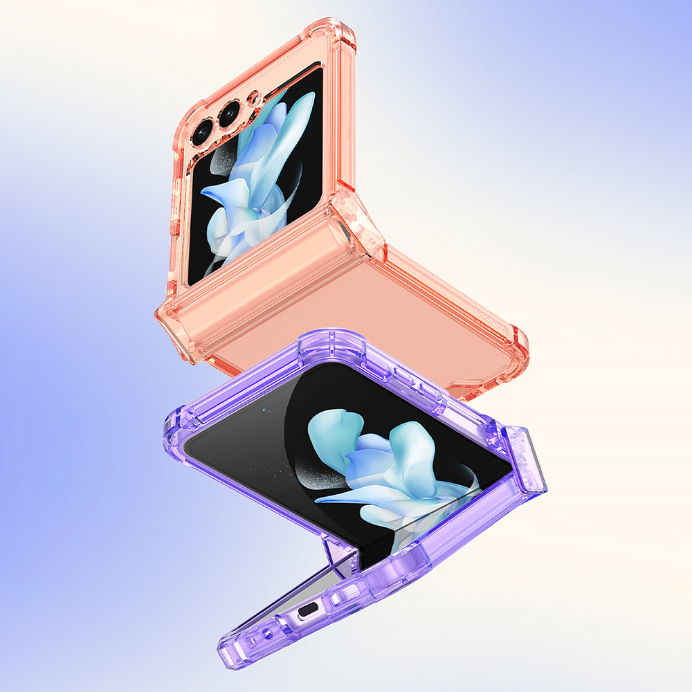 GKK til Samsung Galaxy Z Flip5 5G Hængselbeskyttelse Telefon Case TPU Forstærkede hjørner Beskyttelsescover GKK til Samsung Galaxy Z Flip5 5G Hængselbeskyttelse Telefon Case TPU Forstærkede hjørner Beskyttelsescover